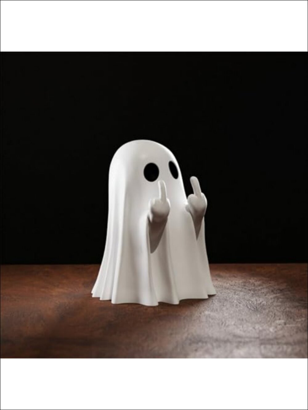 Halloween Ghost Figurine Resin Farmhouse Tiered Tray Decor Spooky Home Decor